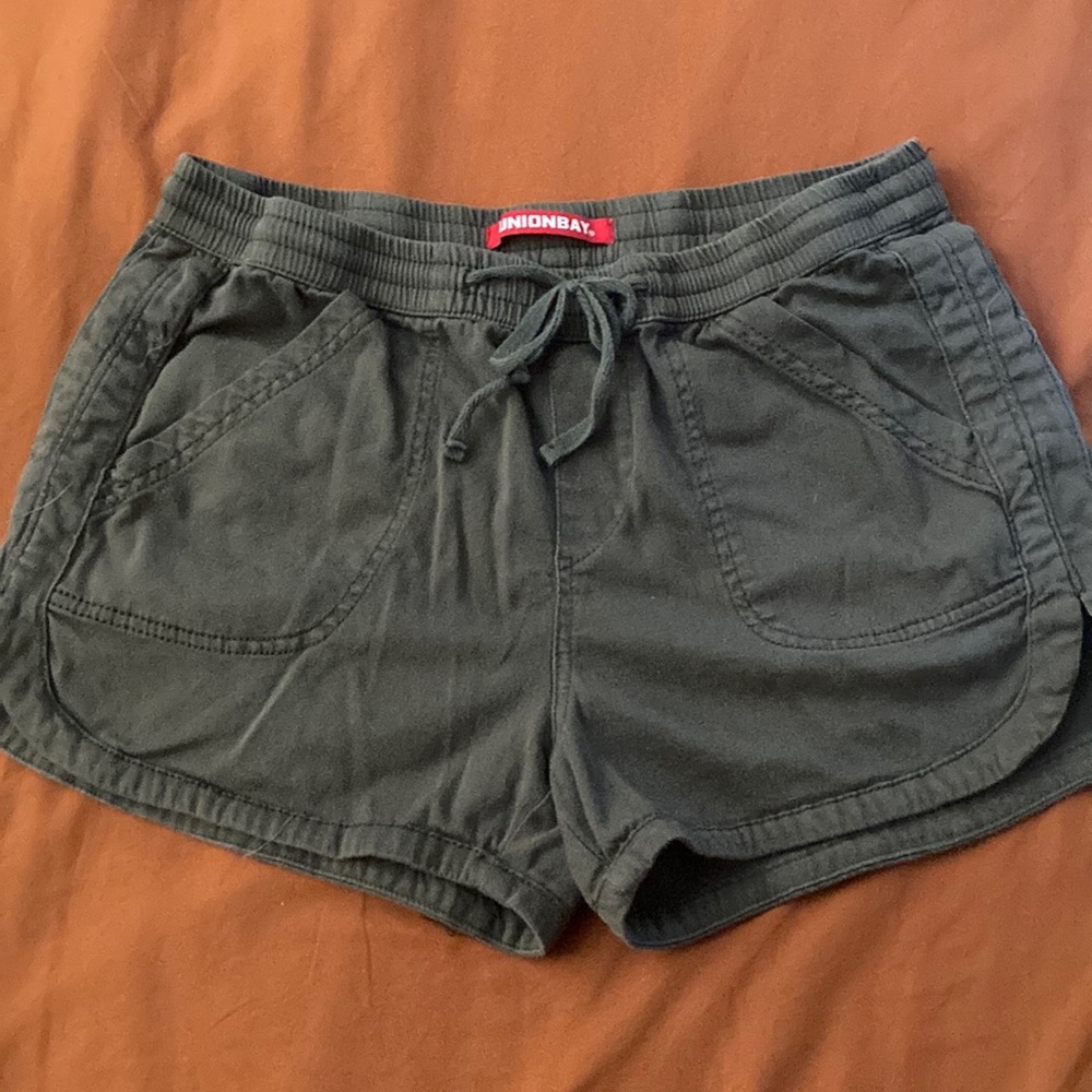 Green shorts